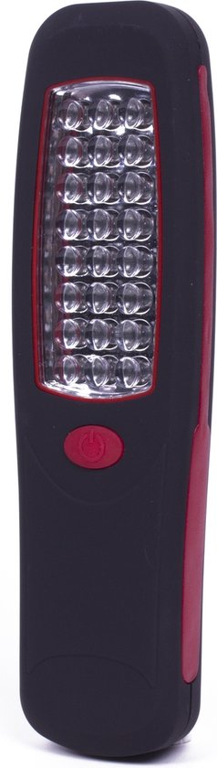 Looplamp met Magneet Op Batterijen COB 2-in-1 Rubber